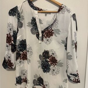 Floral Print Women's Top